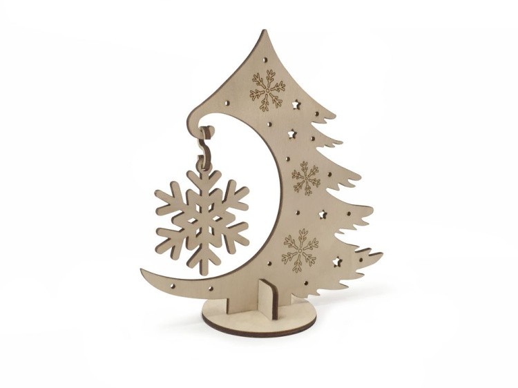 Набор деревянный для творчества «Новогодняя Елочка», Lemmo — картинка 2