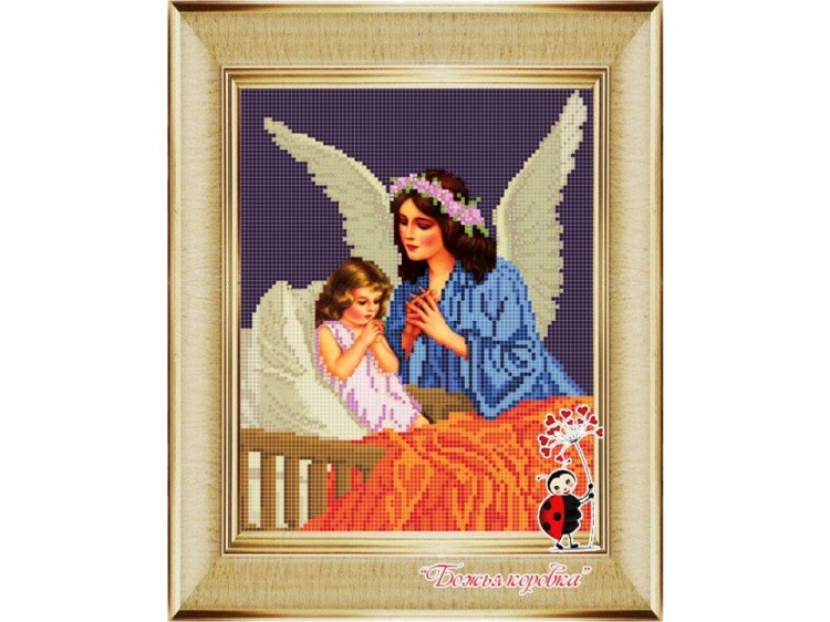 Рисунок на ткани «Ангел»
