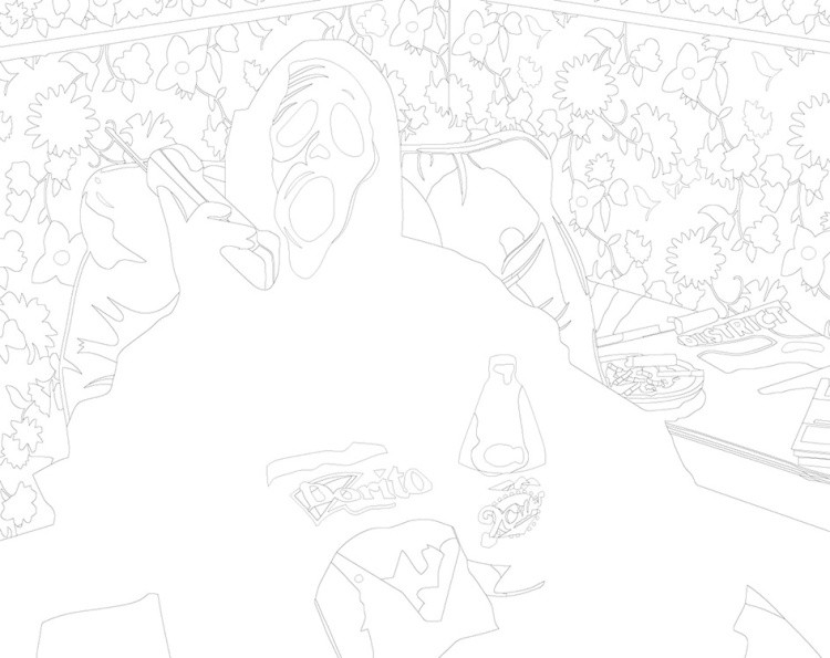 Картина по номерам «Крик фильм: Чувак эта вечеринка отстой» — картинка 3