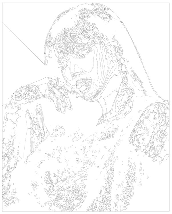 Картина по номерам «K-POP группа (G)I-dle Джи Айдл: Со Суджин» — картинка 3