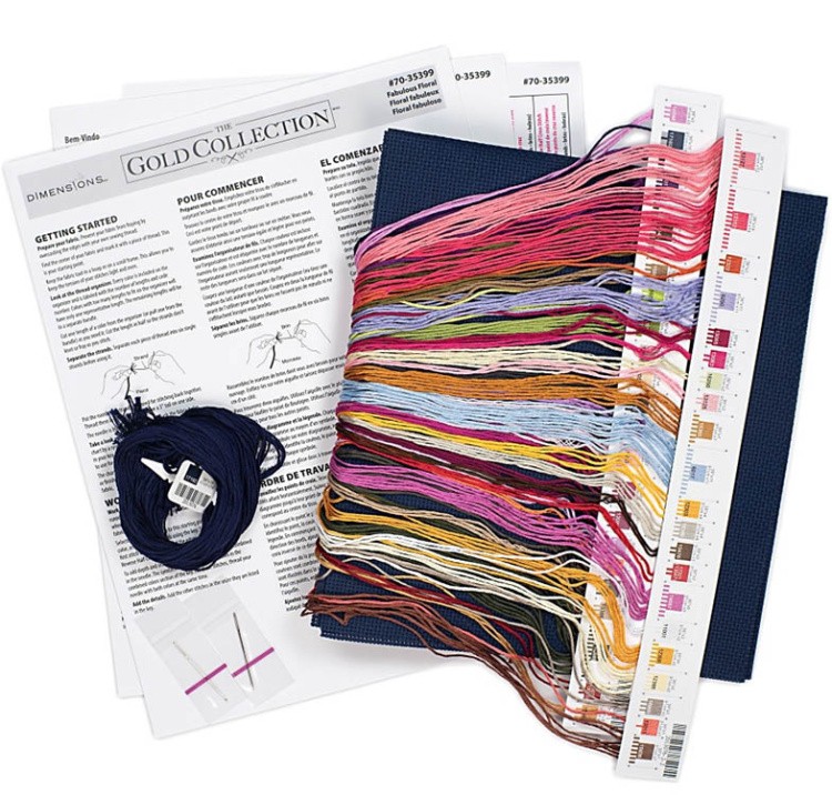 Набор для вышивания «Чудесный букет» — картинка 3