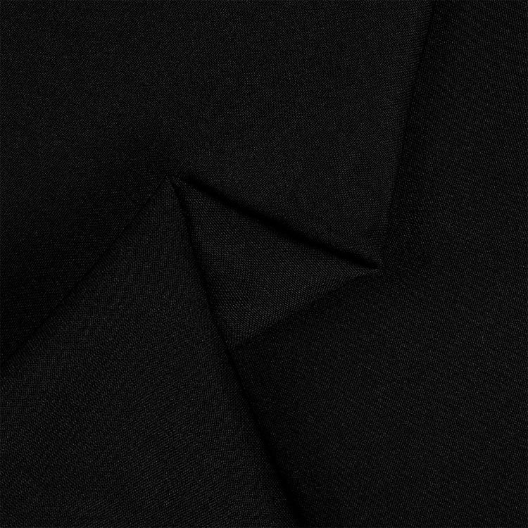 Ткань Габардин кач-во Фухуа, 1 м х 150 см, 180 г/м², цвет: черный, TBY — картинка 3