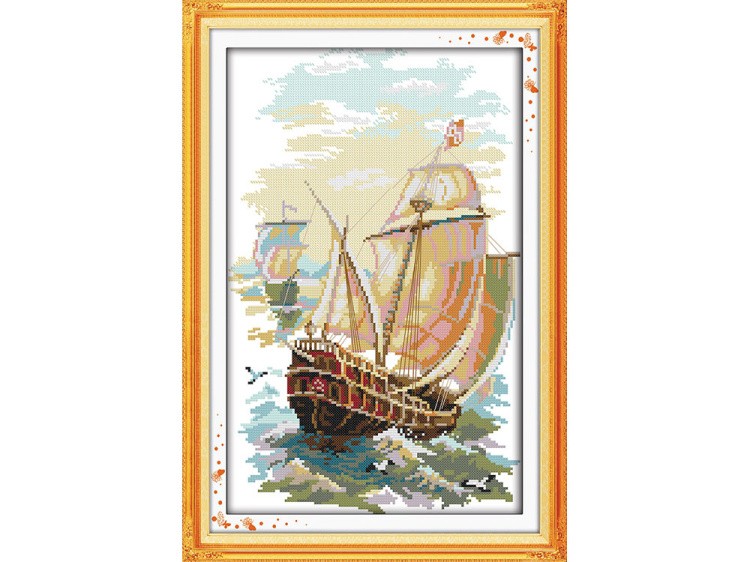 Набор для вышивания «Морское судно»