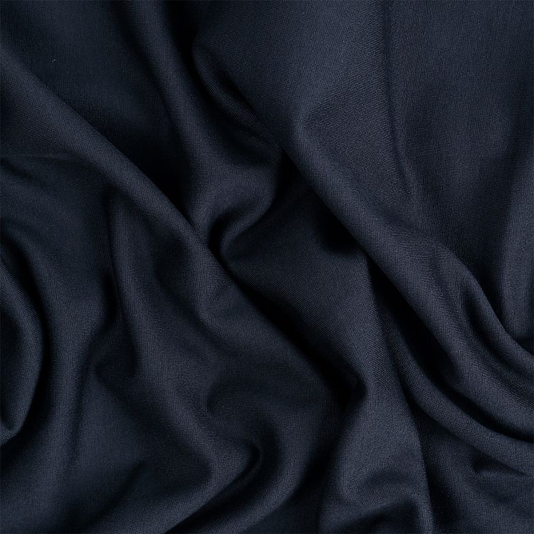 Ткань Джерси, 5 м x 155 см, 350 г/м², цвет: темно-синий, TBY — картинка 5