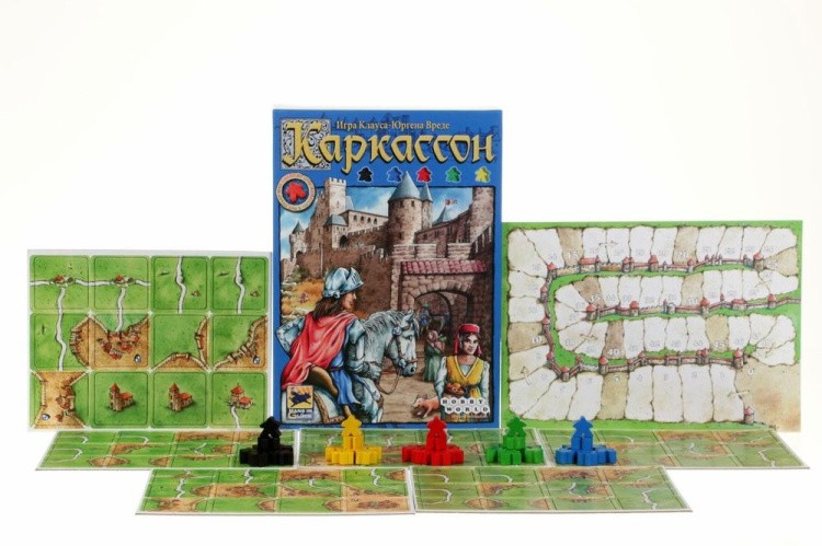 Настольная игра: Каркассон (2-е рус. изд.) — картинка 2