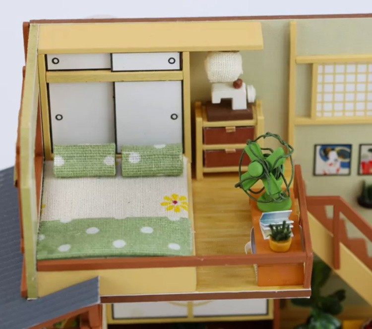 Сборная модель Румбокс. Миниатюрный Японский домик — картинка 14