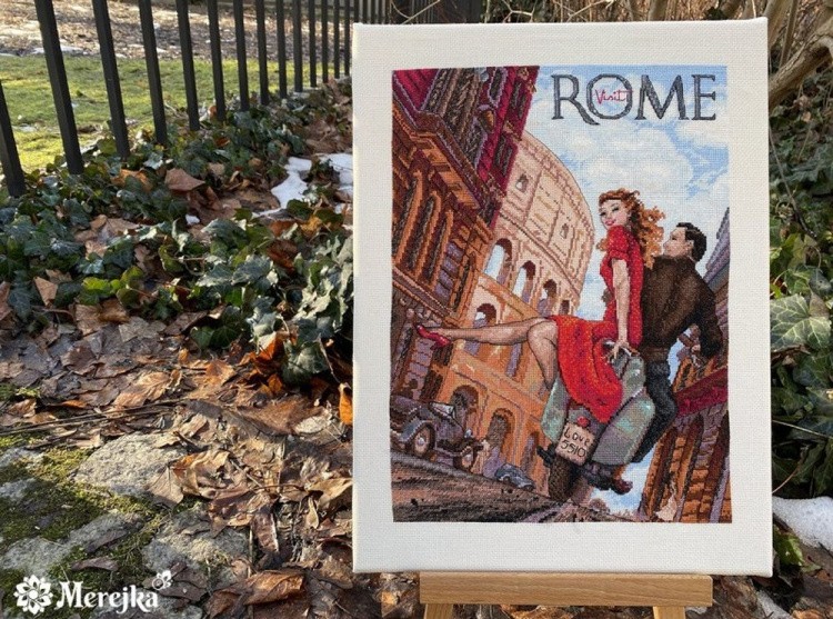 Набор для вышивания «Визит. Рим» — картинка 2