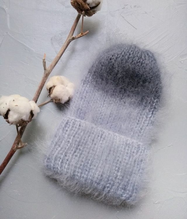 Пряжа ALIZE Mohair classik new (403), морская волна, 5 шт. по 100 г — картинка 5