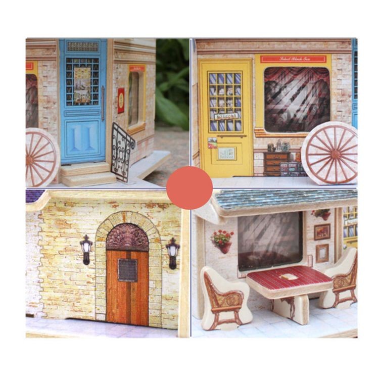 Конструктор из дерева «Британский чайный дом» — картинка 2