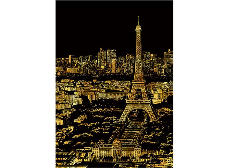 Скретч-картина «Париж» — картинка 9
