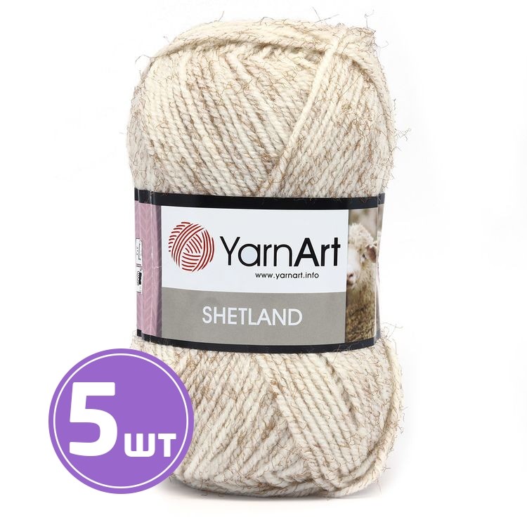 Пряжа YarnArt Shetland (535), меланж, 5 шт. по 100 г