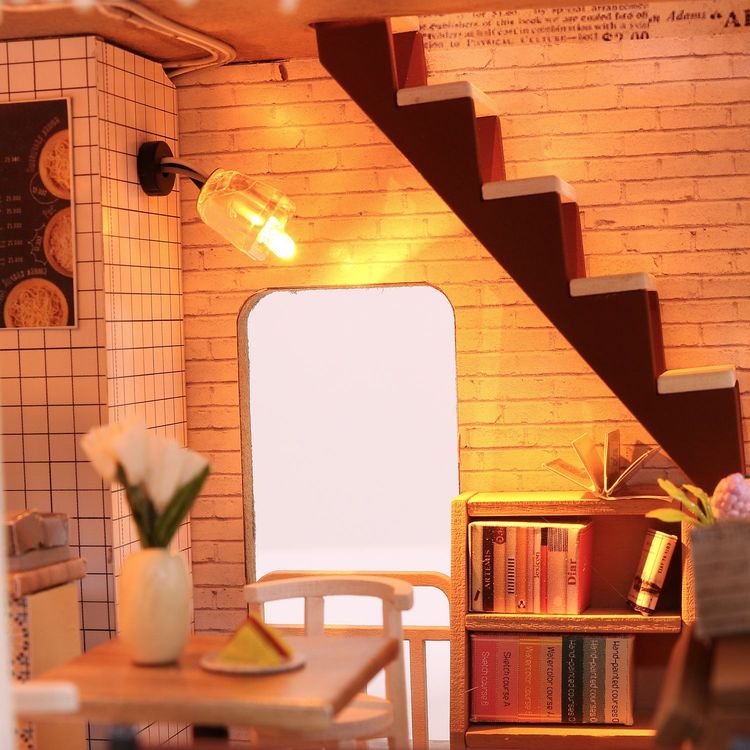 Набор для создания миниатюры (румбокс) «Лаунж кафе» (русифицированная версия) — картинка 4