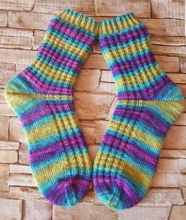 Пряжа ALIZE Superwash100 (7676), мультиколор, 5 шт. по 100 г — картинка 4