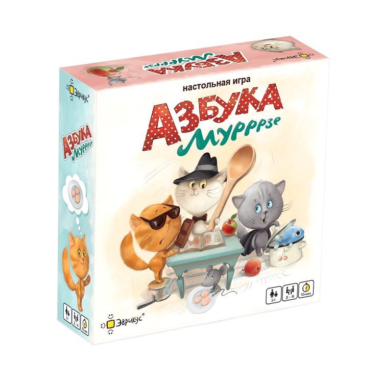 Настольная игра «Азбука Мурррзе», Эврикус