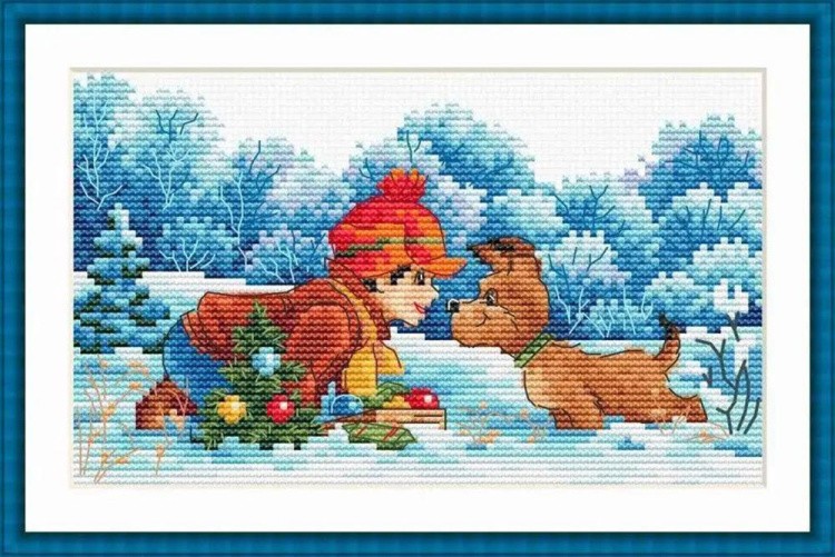 Набор для вышивания «Веселые выходные» — картинка 2