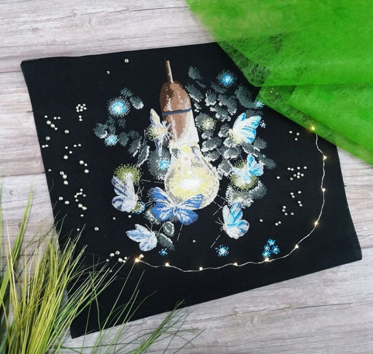 Набор для вышивания «Ночные мотыльки» — картинка 2