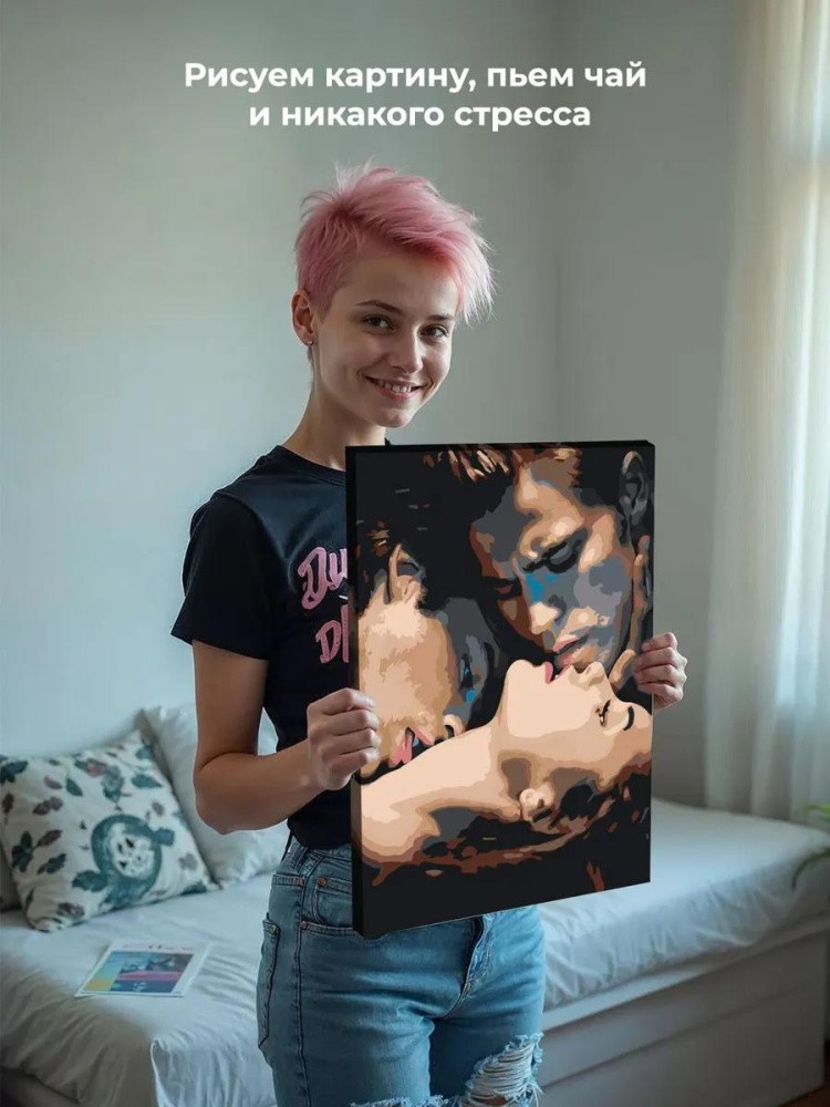 Картина по номерам «Дневники вампира: Деймон, Елена и Стефан 8» — картинка 7