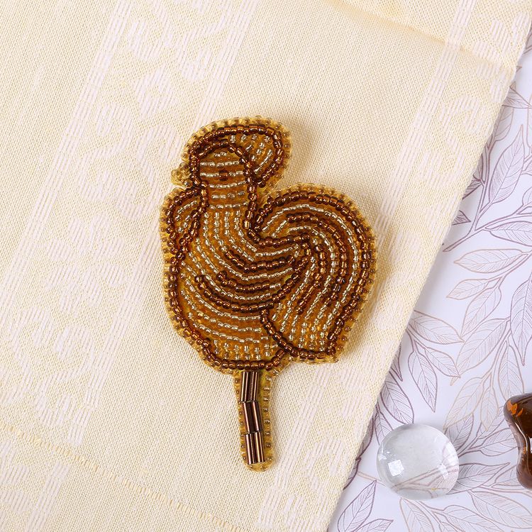 Набор для вышивания «Брошь. Петушок на палочке» — картинка 2