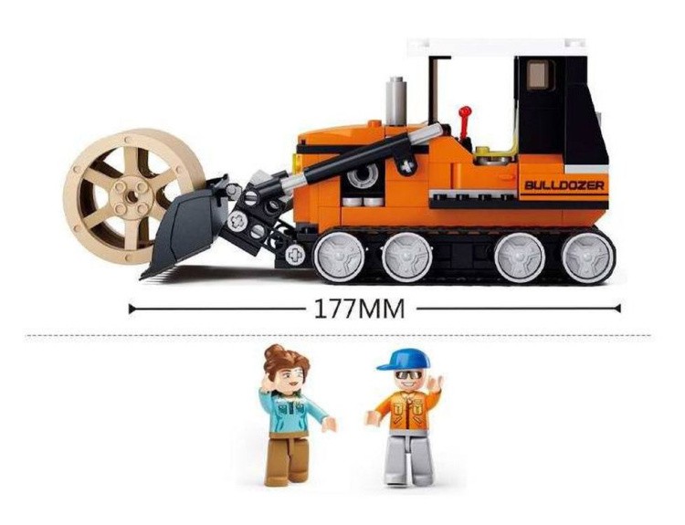 Конструктор «Строительная техника. Харвестер», 165 деталей — картинка 3