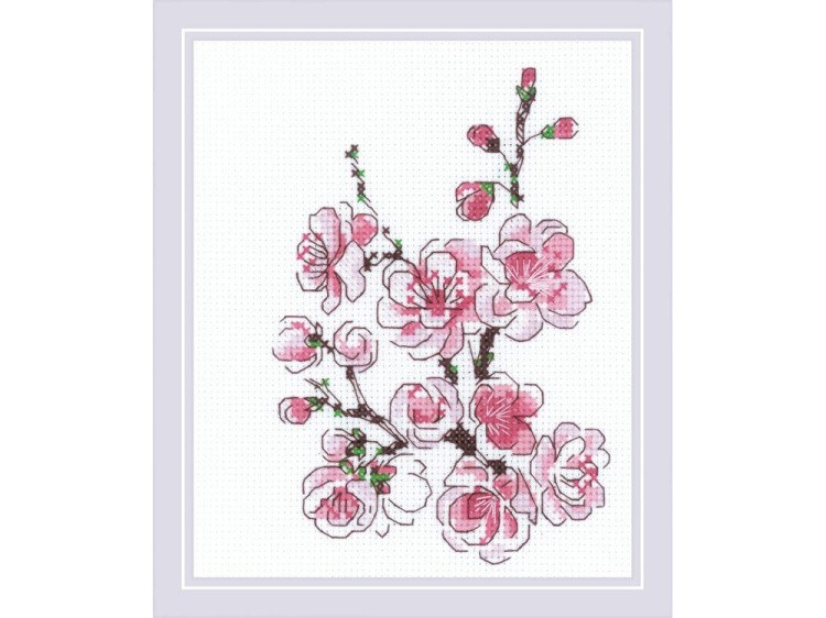 Набор для вышивания «Веточка сакуры» — картинка 2