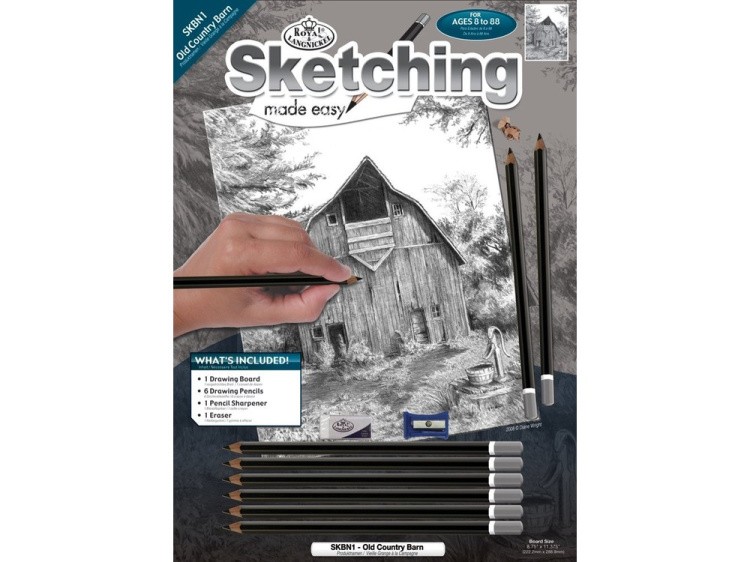 Набор для скетчинга «Старый амбар» — картинка 2