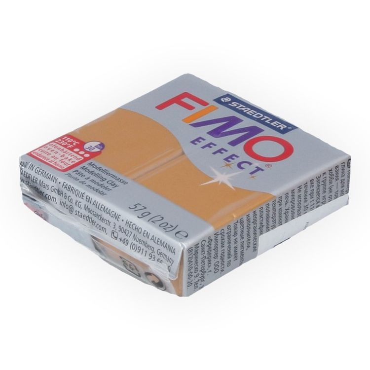 Полимерная глина FIMO Effect, цвет: золотой, 57 г — картинка 2