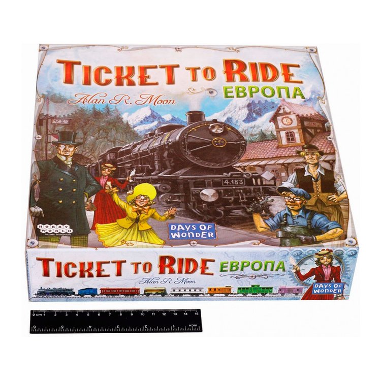 Настольная игра: Ticket to Ride: Европа (3-е рус. изд.) — картинка 3