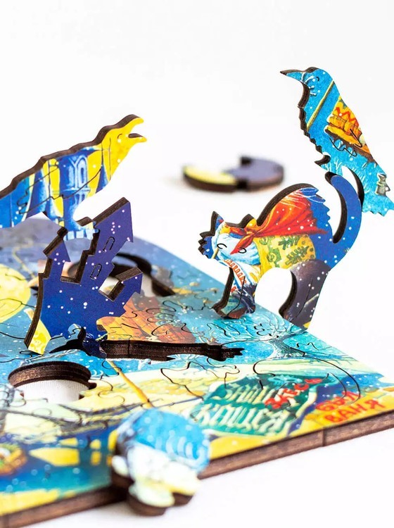 Деревянные пазлы DAVICI «Кощеева дружба» — картинка 4