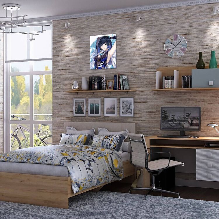 Картина по номерам «Геншин. Елань» — картинка 4