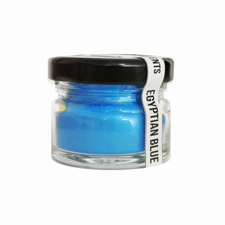 Пигмент минеральный египетский голубой (Egiptian blue) 10 мл, CraftPigments — картинка 2