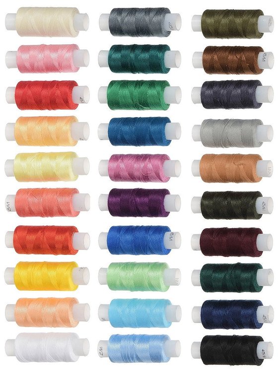 Набор ниток армированных 45ЛЛ 30 шт. — картинка 2