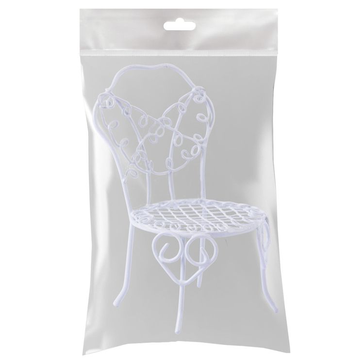 Садовая миниатюра «Стул», металл, 5,5x10 см, Blumentag — картинка 2