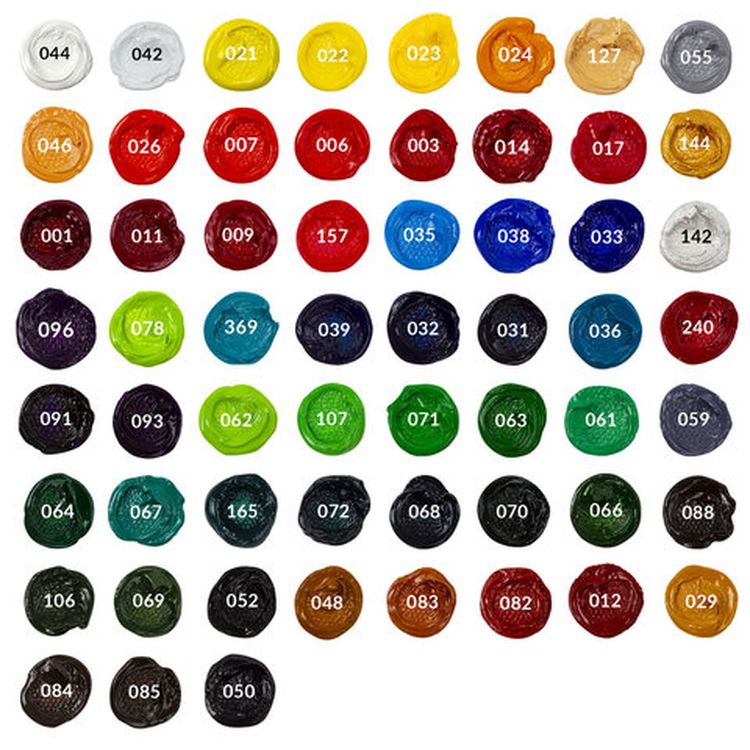 Краска масляная художественная BRAUBERG ART PREMIERE 170 мл, проф. серия, белила титановые — картинка 5