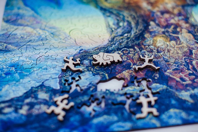 Деревянные пазлы DAVICI «Дерево жизни. Миллениум (Millenium tree)» — картинка 8