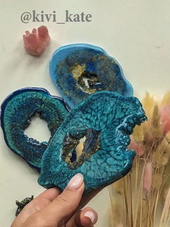 Друза-вставка в молд №25 (4 см), 1 шт., Art Blong — картинка 4