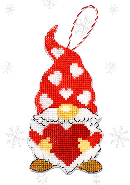 Набор для вышивания «Гномы на День Святого Валентина» — картинка 9