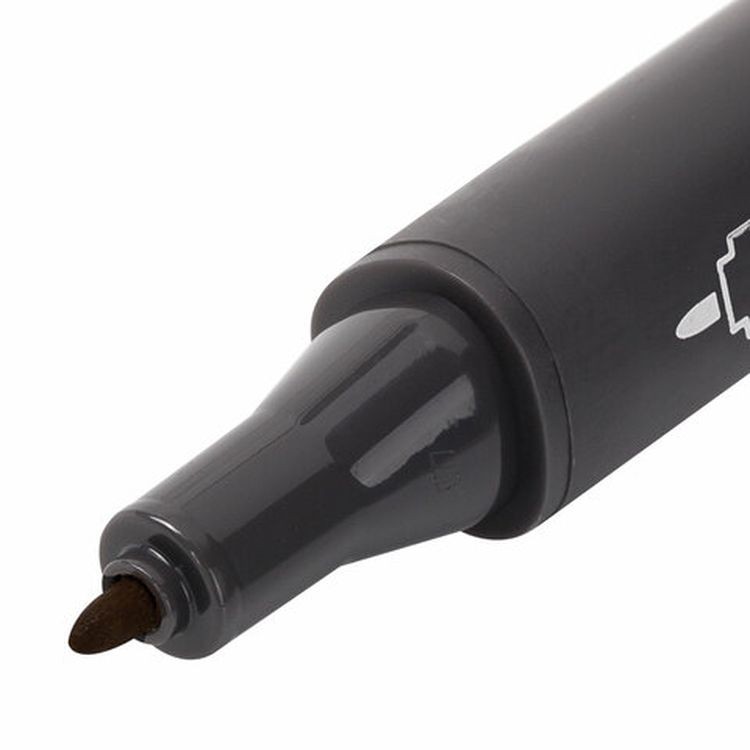 Маркер для скетчинга двусторонний 1 мм - 6 мм BRAUBERG ART CLASSIC, цвет: темно-розовый — картинка 4