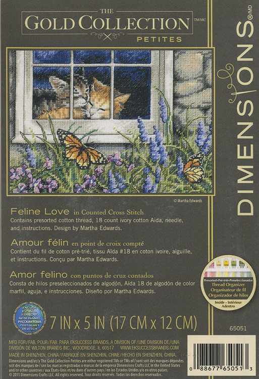 Набор для вышивания «Кошачья любовь» — картинка 4