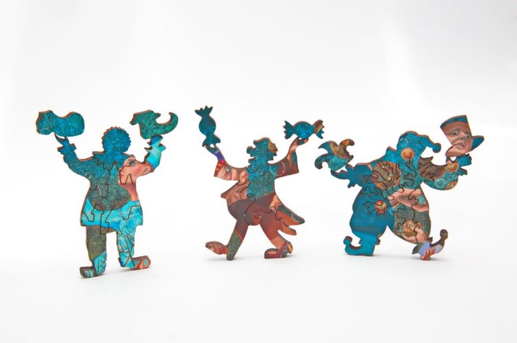 Деревянные пазлы DAVICI «Жонглеры» — картинка 7