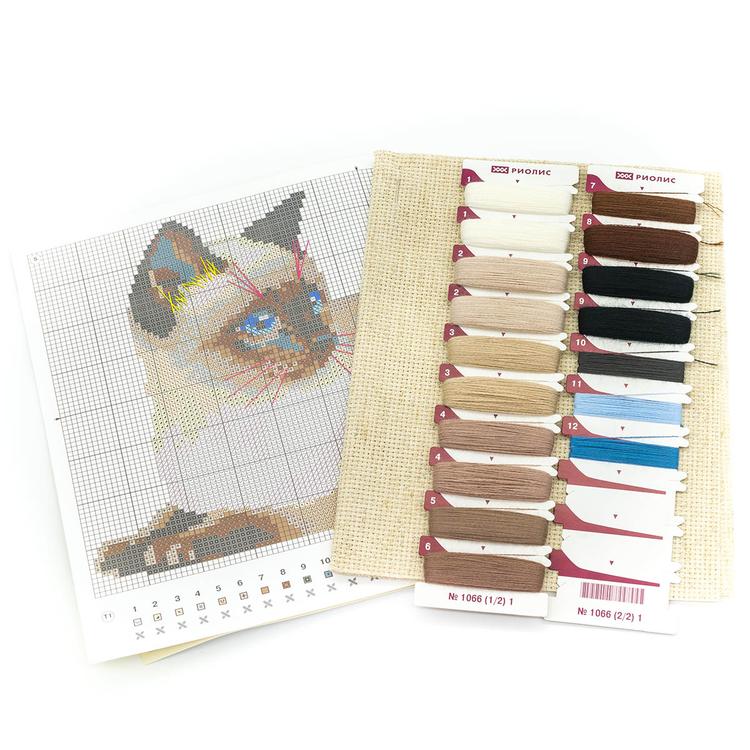 Набор для вышивания «Тайская кошка» — картинка 3