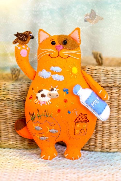 Набор для шитья «Молочный Кот» — картинка 5