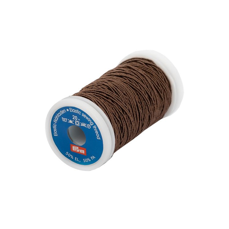 Эластичная нить, d 0,5 мм, коричневая, PRYM — картинка 2