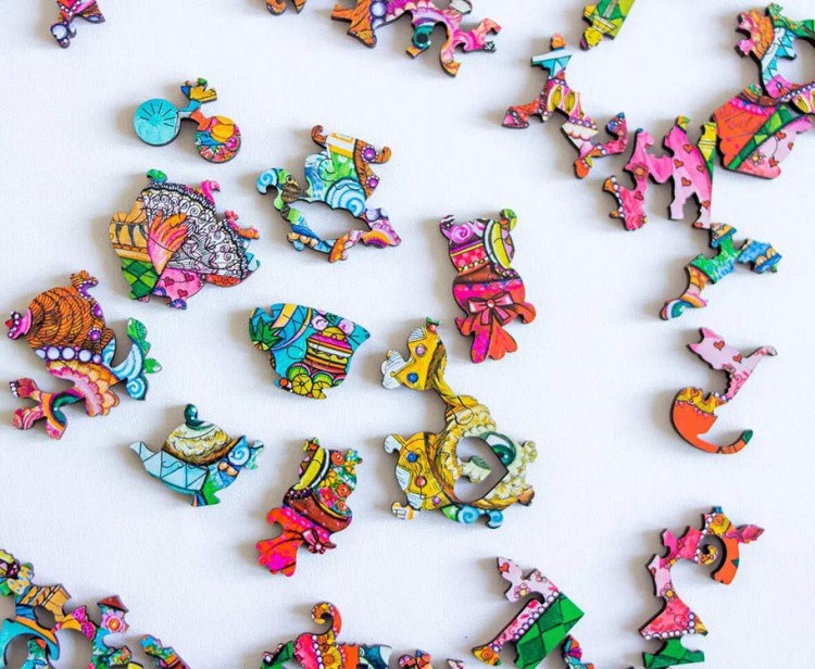 Деревянные пазлы DAVICI «Королевский подарок» — картинка 7