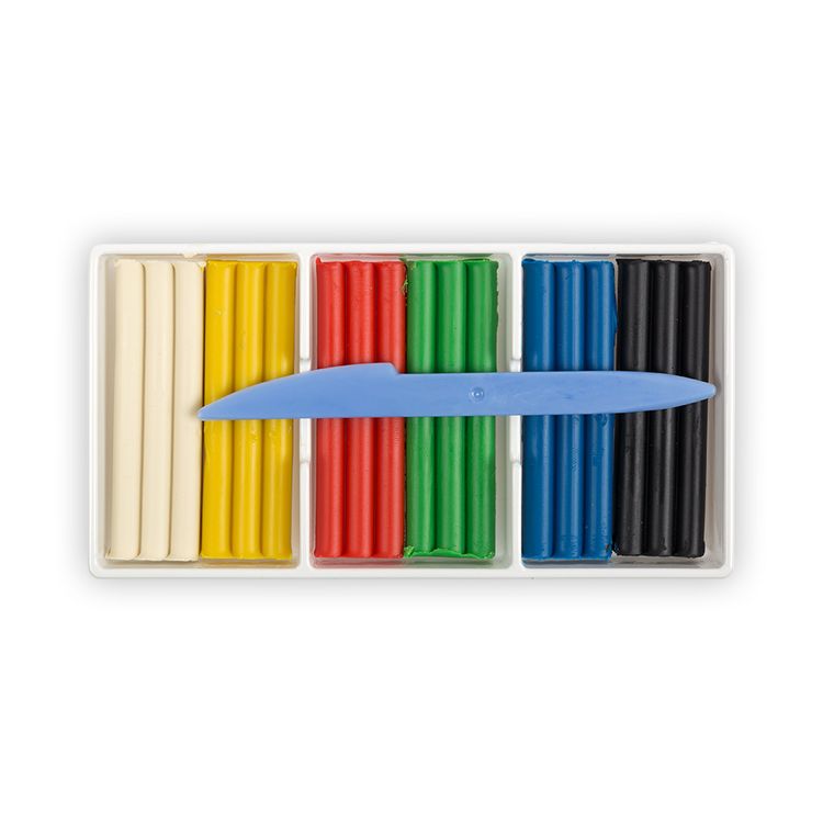 Пластилин мягкий KANZY KNY-300719, 6 цветов — картинка 2