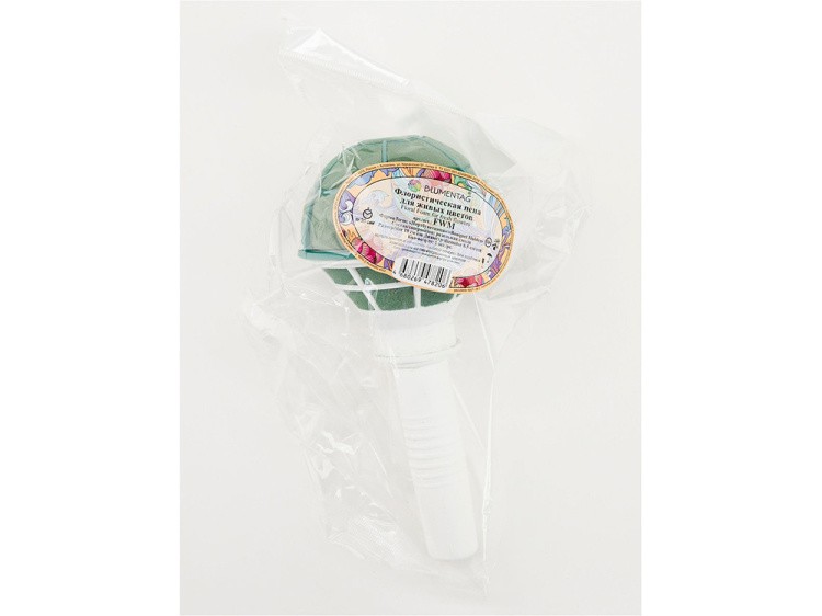 Флористическая пена для живых цветов Портбукетница, d 8,5 см, Blumentag  — картинка 2