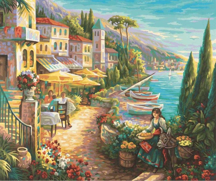 Картина по номерам «Белла Италия»