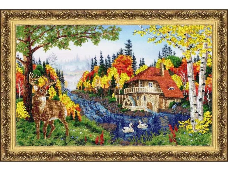 Набор вышивки бисером «Мельница» — картинка 2