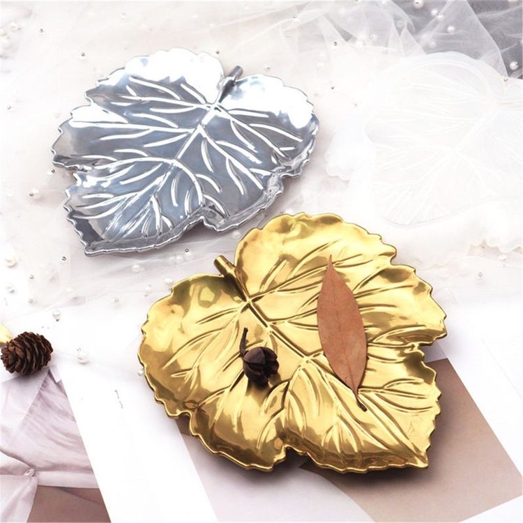 Силиконовый молд Epoxy Master блюдце лист, 19х17 см — картинка 4