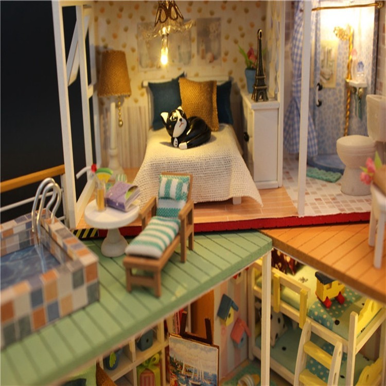 Сборная модель Румбокс. Дом с бассейном и детской — картинка 4