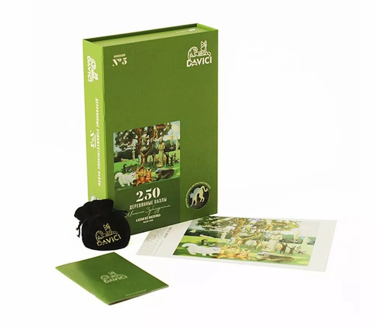 Деревянные пазлы DAVICI «А котам всё масленица» — картинка 12